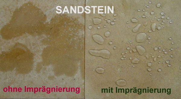 Funcosil SNL - Farblose, hydrophobierende Imprägnierung / Sandstein