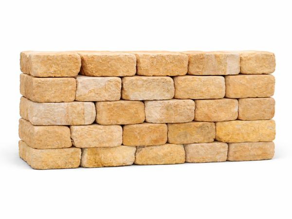 Sandstein Mauersteine getrommelt